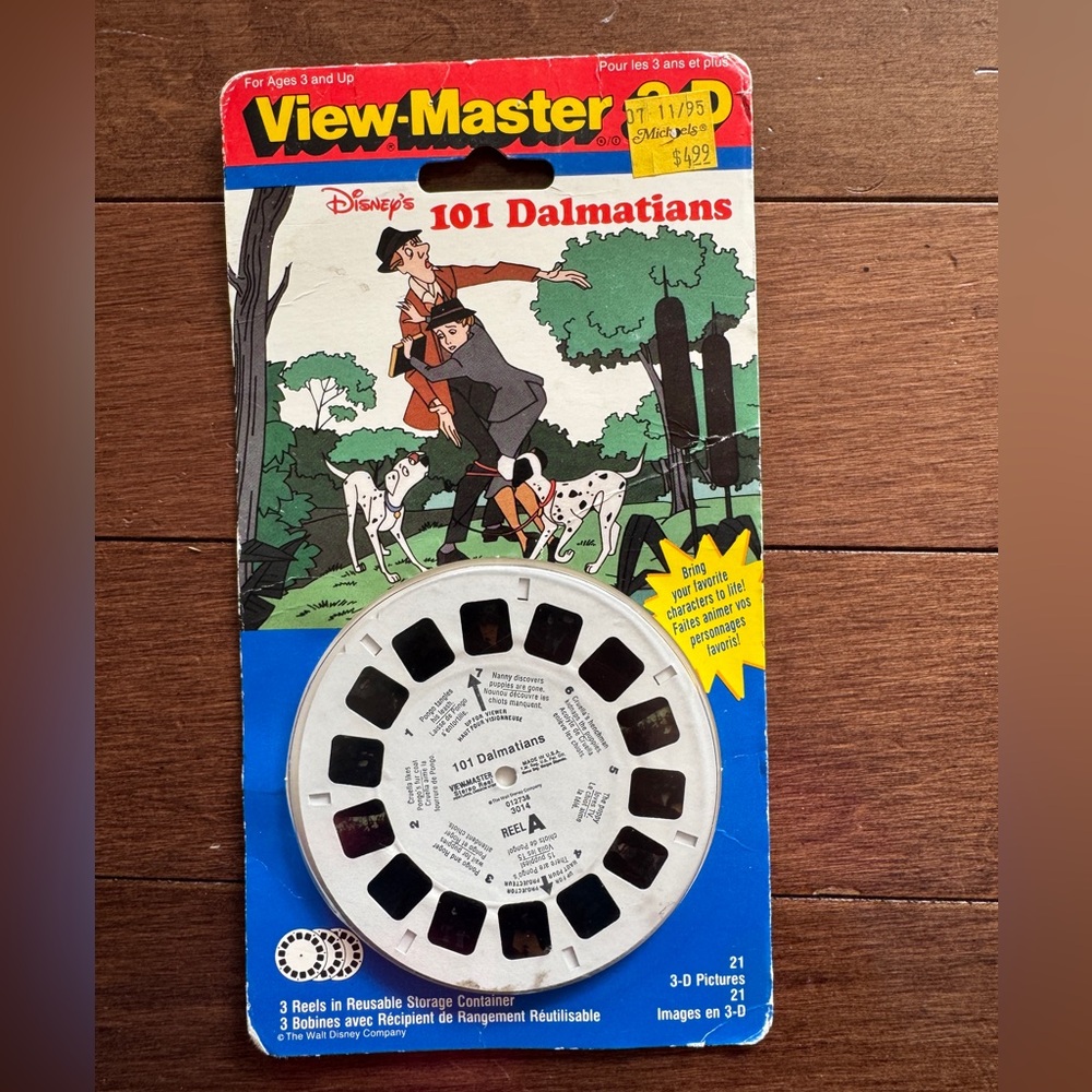 Disney's 101 Dalmatians View Master Reels #3014